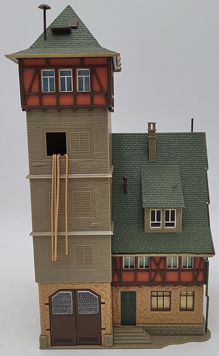 Vollmer 20817 HO Scale Fire Station - Assembled EX