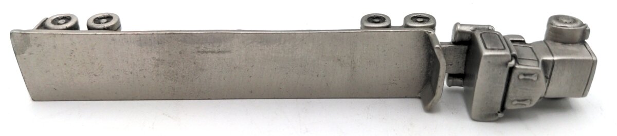 RawCliffe Pewter Semi-Truck & Flat-Bed Trailer VG
