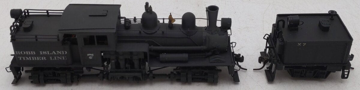 United Models HO Scale Brass Robb Island Timber Shay Steam Locomotive & Tender/Box