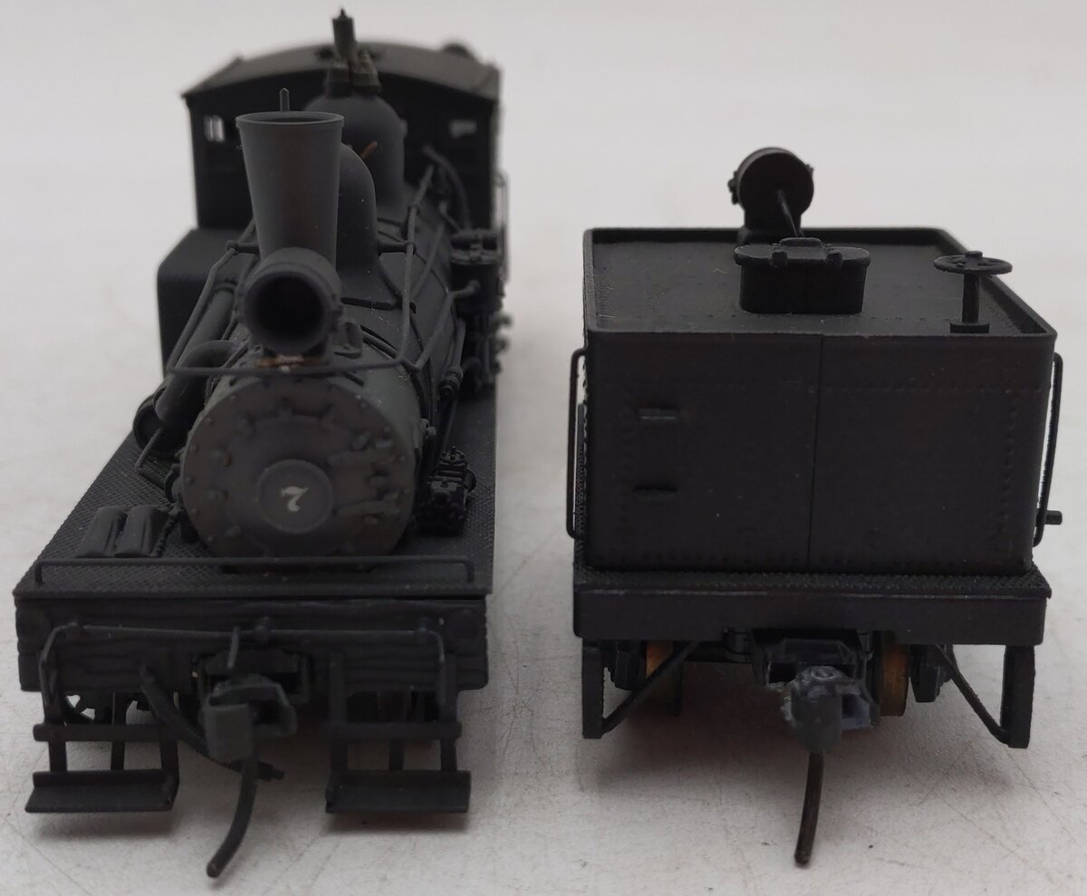 United Models HO Scale Brass Robb Island Timber Shay Steam Locomotive & Tender/Box