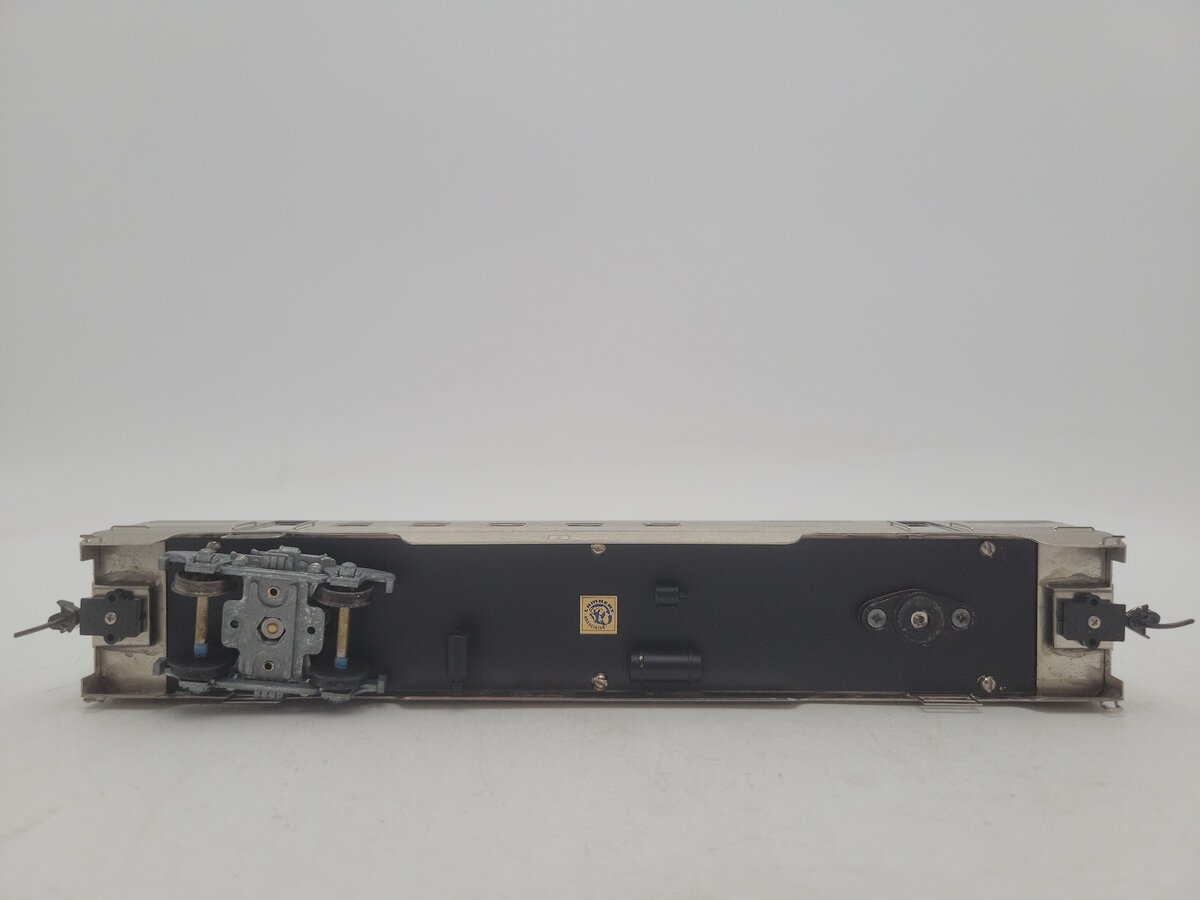 Lambert 861 BRASS HO Nickel-Plated AT&SF RPO Passenger Car VG/Box