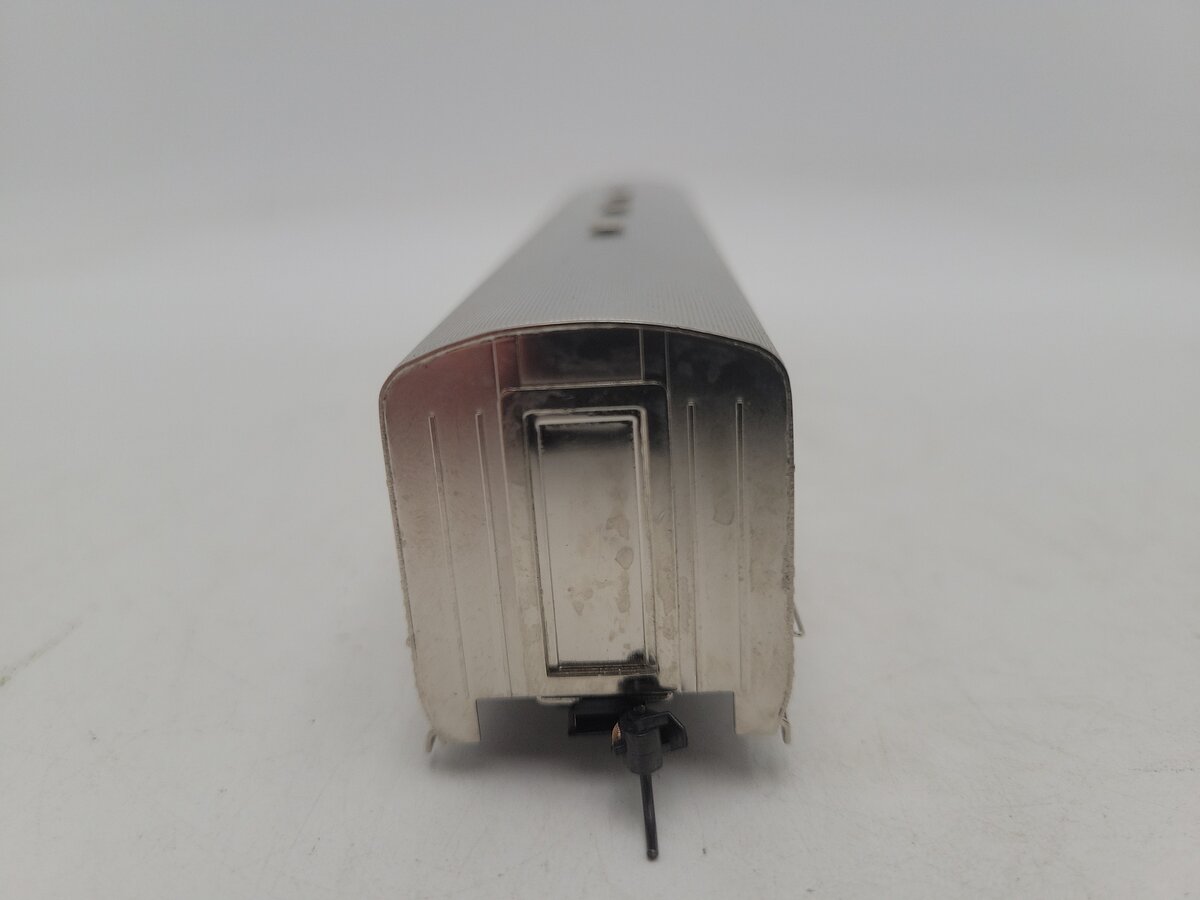 Lambert 861 BRASS HO Nickel-Plated AT&SF RPO Passenger Car VG/Box
