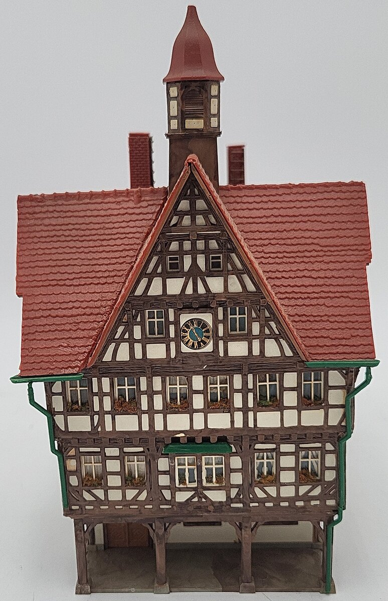 Kibri 38919 HO Half-Timbered House Building - Assembled EX