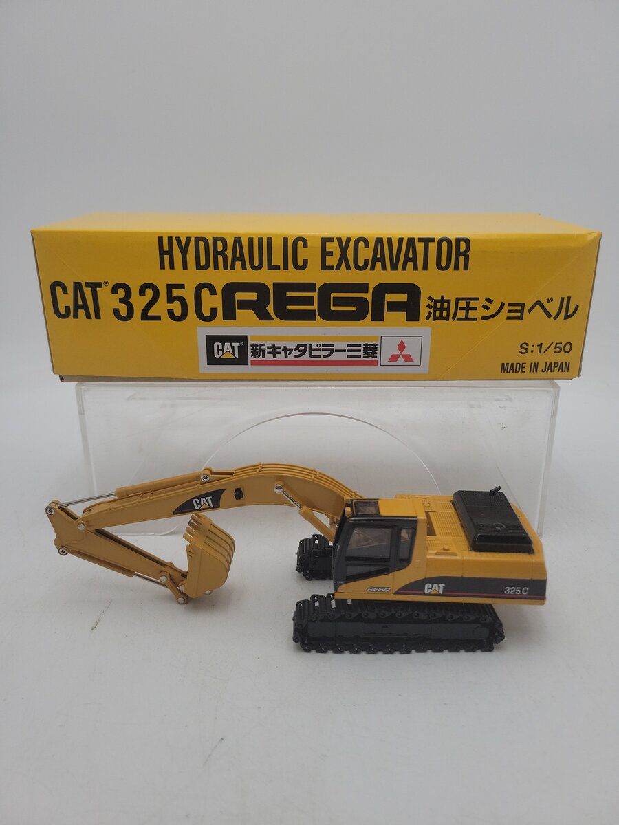 Shinsei 325C 1:50 Scale Diecast Caterpillar Hydraulic Excavator LN/Box