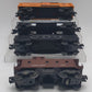 Lionel Vintage O Gauge Freight Cars: X2454, 6465, 1002, 6017 [4] VG