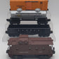 Lionel Vintage O Gauge Freight Cars: X2454, 6465, 1002, 6017 [4] VG