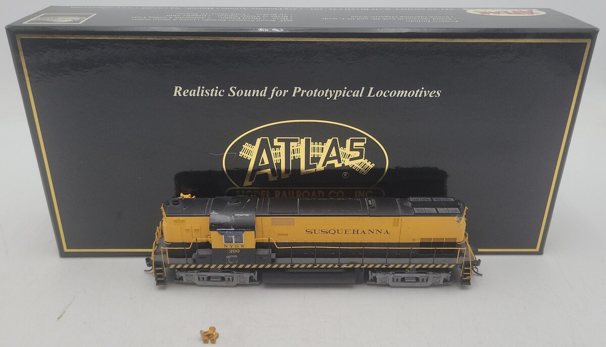 Atlas 10000331 HO NYSW C420 Phase 1 Diesel Locomotive w/Decoder #260 VG/Box