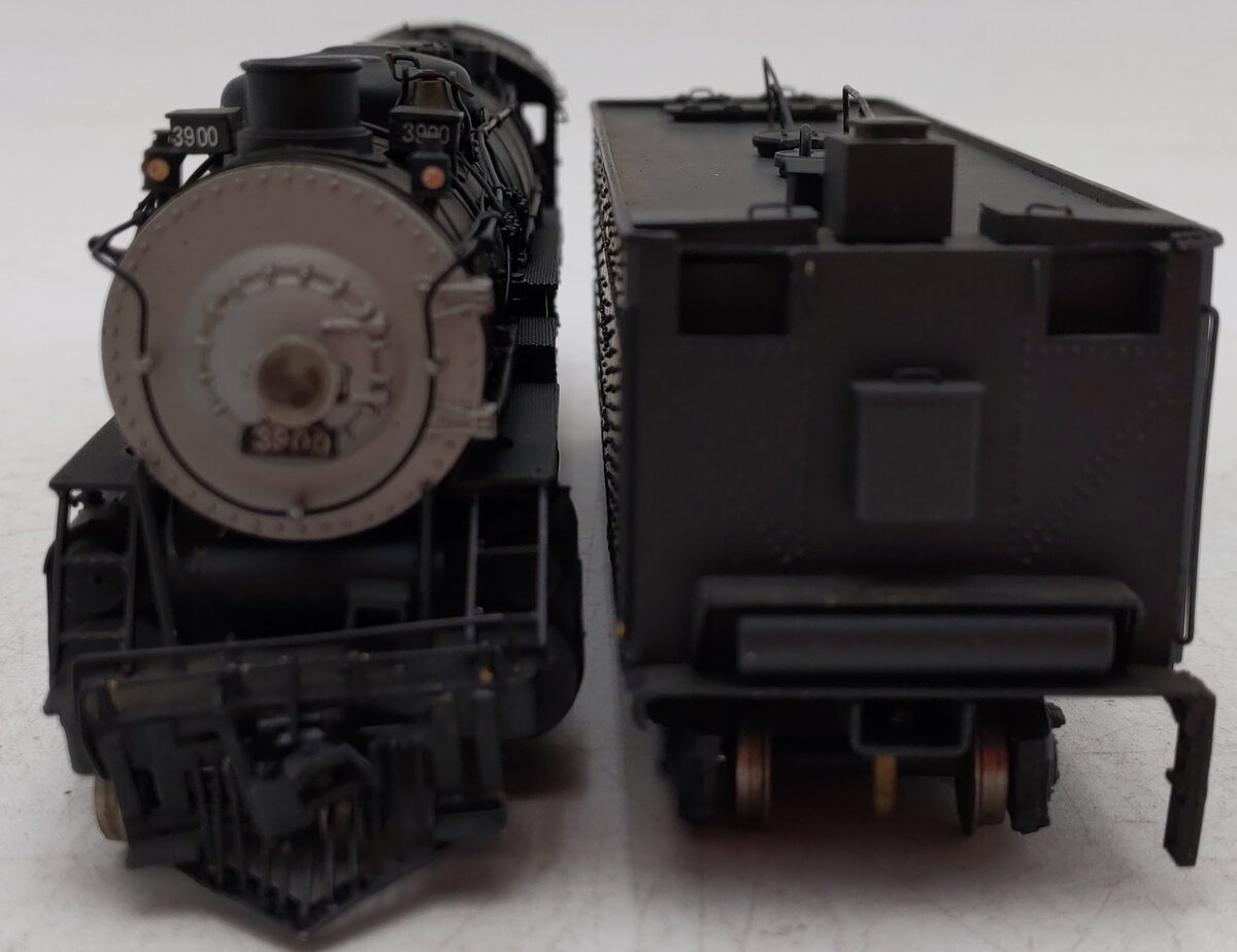 Tenshodo HO BRASS Santa Fe 2-10-2 Steam Loco & Tender #3900 VG/Box