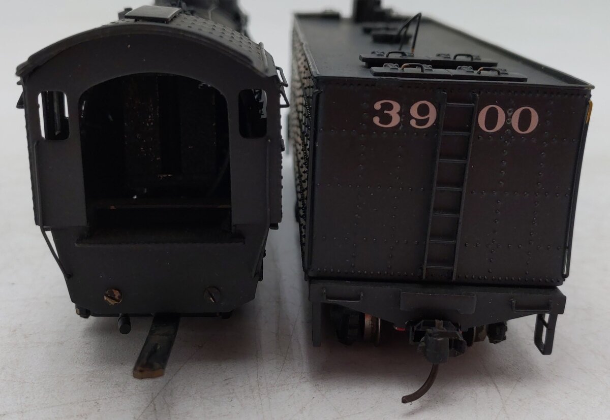 Tenshodo HO BRASS Santa Fe 2-10-2 Steam Loco & Tender #3900 VG/Box