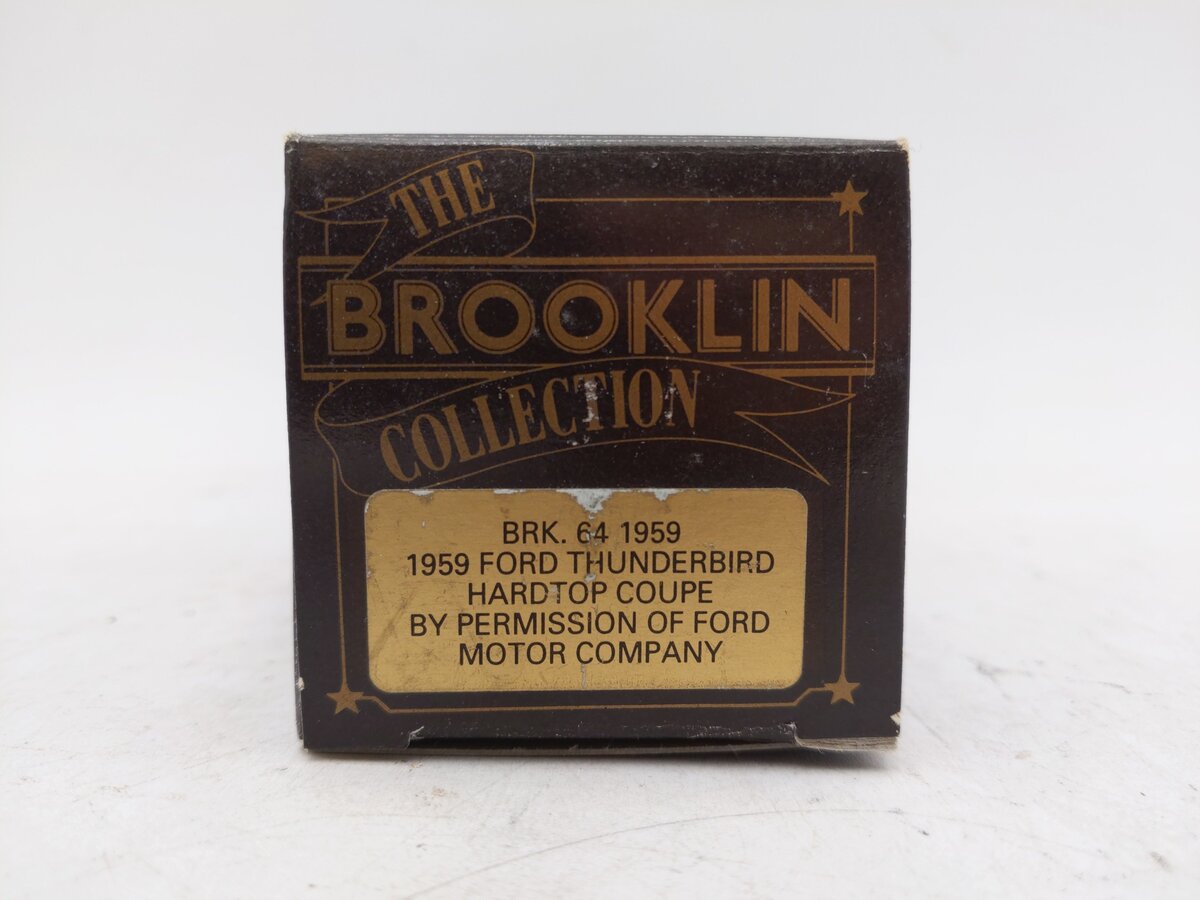Brooklin Models BRK64 1:43 Scale 1959 Ford Thunderbird Hardtop Coupe EX/Box