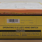 MTH 40-1005 O31 RealTrax Nickel Silver Left Hand Remote Switch Turnout  EX/Box