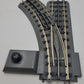 MTH 40-1005 O31 RealTrax Nickel Silver Left Hand Remote Switch Turnout  EX/Box