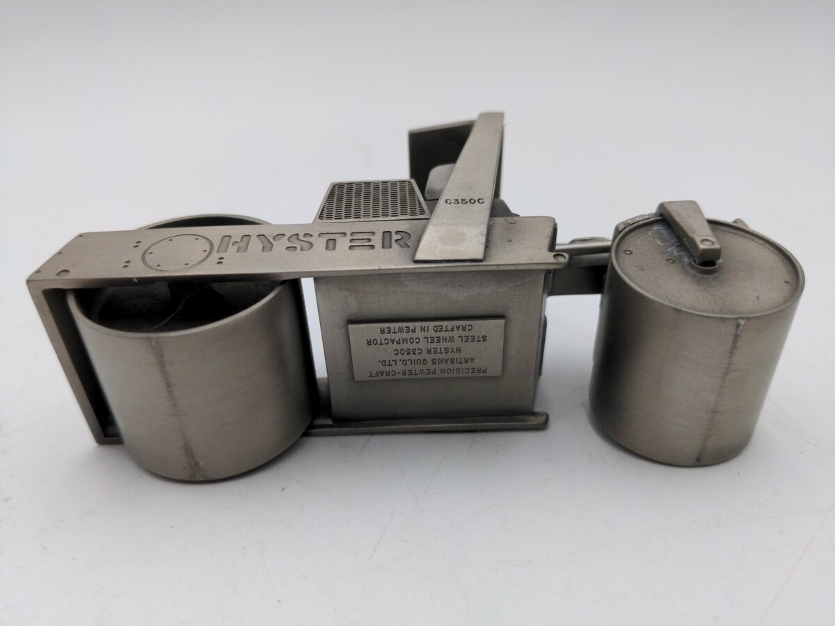 Precision Pewter-Craft Hyster C350C Steel Wheel Compactor EX