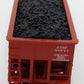 Bluford Shops 14678 N Scale Santa Fe 14-Panel Rib Side 3-Bay Hopper Car #80741 EX/Box