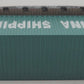 Athearn HO Scale D&RGW Flatcar #22317 W/ Shipping Container EX