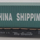 Athearn HO Scale D&RGW Flatcar #22317 W/ Shipping Container EX