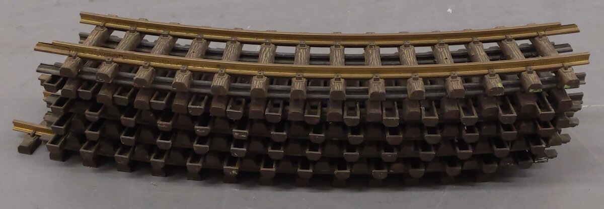 LGB 1500 G Scale Wide Radius Curved Track (10) VG