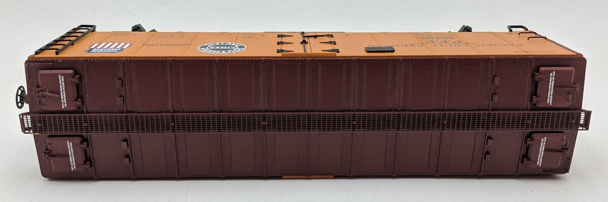 MTH 20-3228A O Gauge Pacific Fruit Express 40' Steel Side Reefer Car #46708 VG
