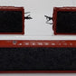 Bluford Shops 14453 N Scale Santa Fe 14 Panel Rib Side 3-Bay Hopper Car 3 Pack EX/Box