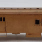 Hallmark Models Unpainted HO BRASS ATSF Drover's Painted Caboose - Unpainted EX/Box