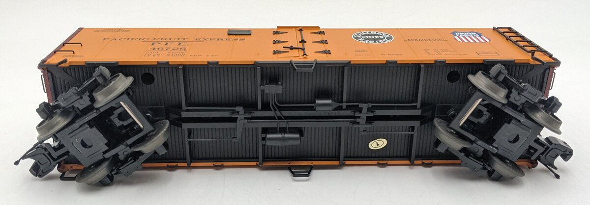 MTH 20-3228A O Gauge Pacific Fruit Express 40' Steel Side Reefer #46726 VG