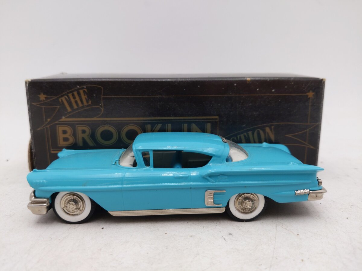 Brooklin Models 48 1:43 1958 Chevrolet Impala Sport Coupe EX/Box