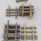 Assorted LGB G Scale Straight and Curved Track Sections 4 to 7 Inches [9] VG