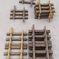 Assorted LGB G Scale Straight and Curved Track Sections 4 to 7 Inches [9] VG