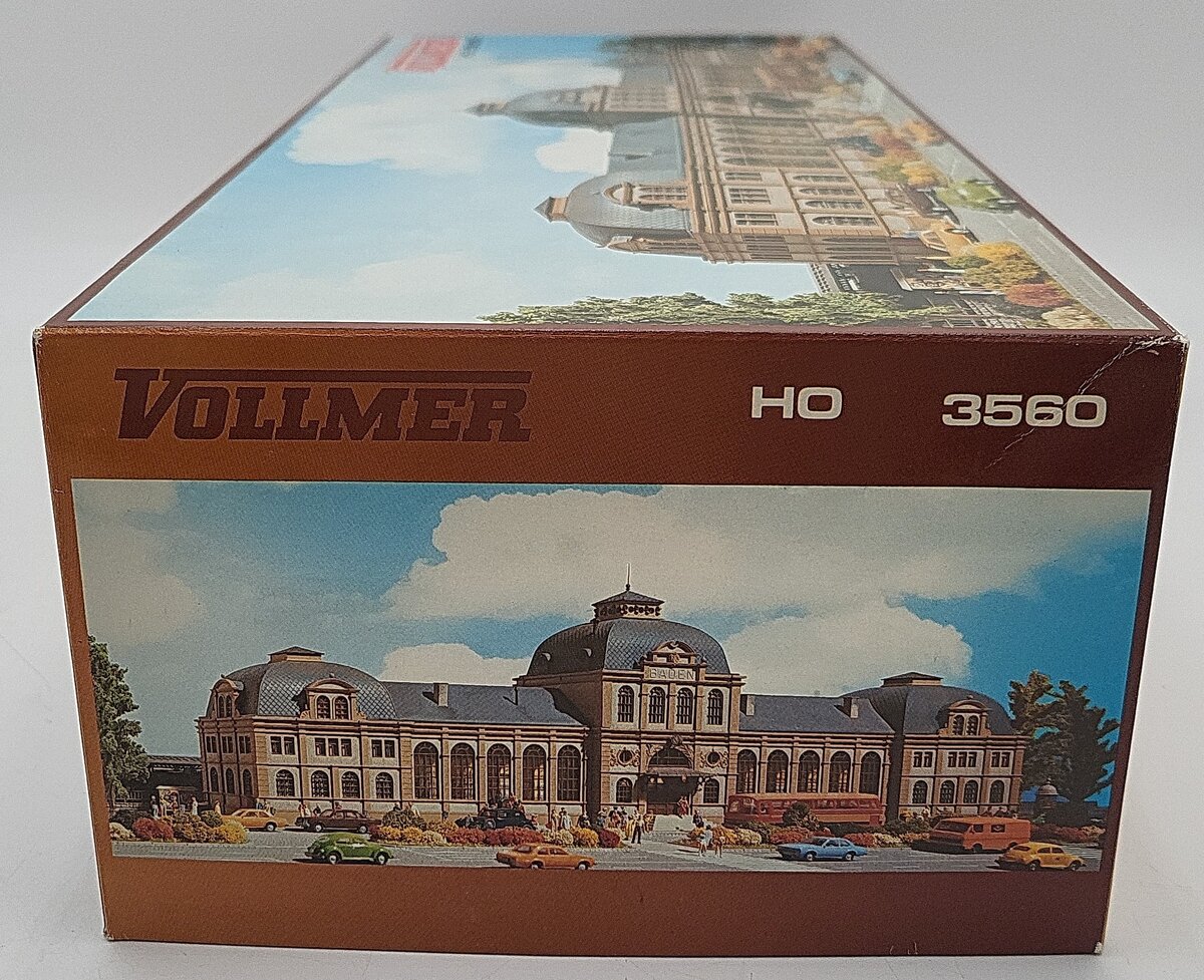 Vollmer 3560 HO Scale Bahnhof "Baden-Baden'' Model Building Station EX/Box