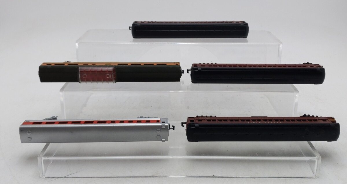 Con-Cor & Other Assorted N Scale Passenger Cars [5] LN