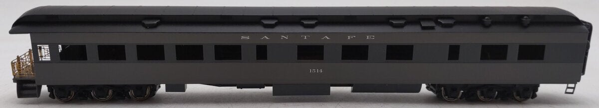 Lambert HO Scale Brass Santa Fe Observation Car #1514 VG/Box