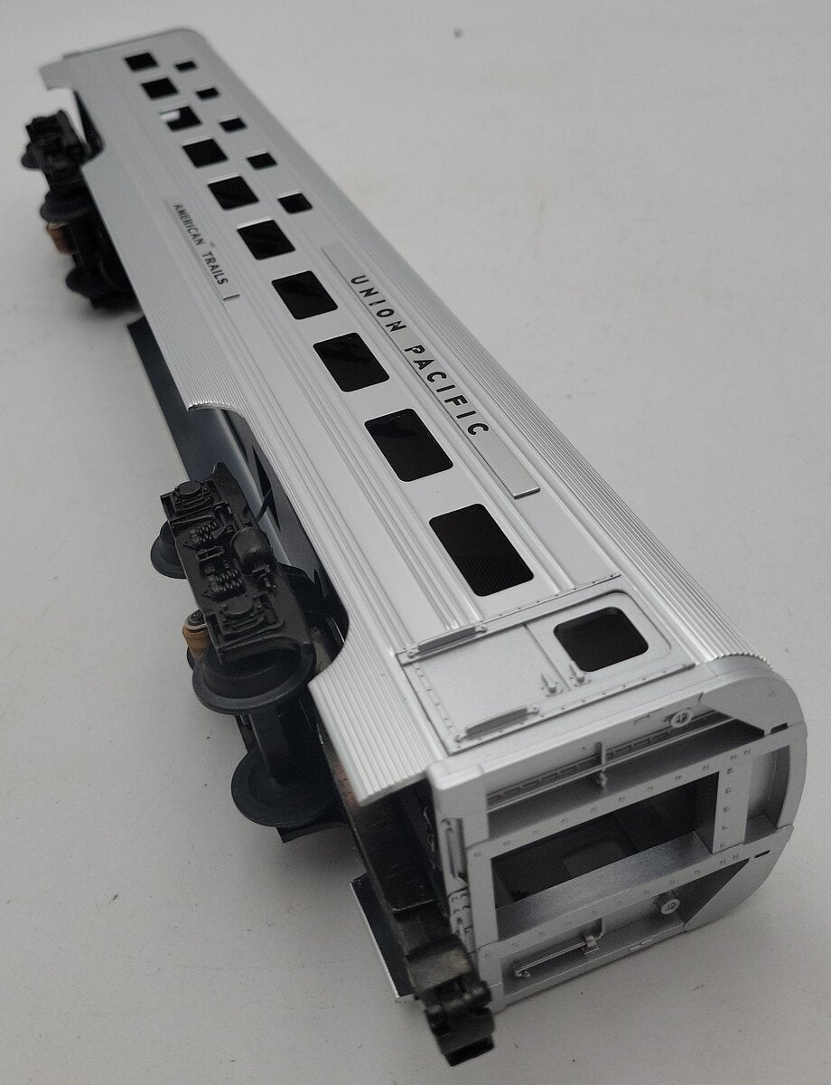 MTH 20-6115 O UP 60' Sleeper/Diner Aluminum Passenger Car Set (Set of 2) EX/Box