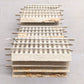 Lionel 6-12024 O 5" Straight FasTrack Sections (14) VG