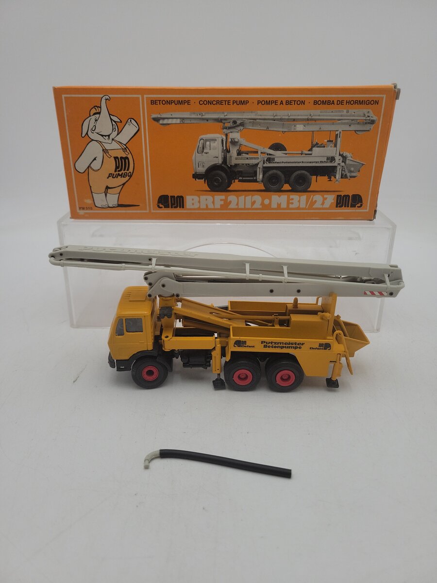 Conrad 3080 1:50 Scale Putzmeister BRF 2112 M 31/27 Concrete Pump Truck VG/Box