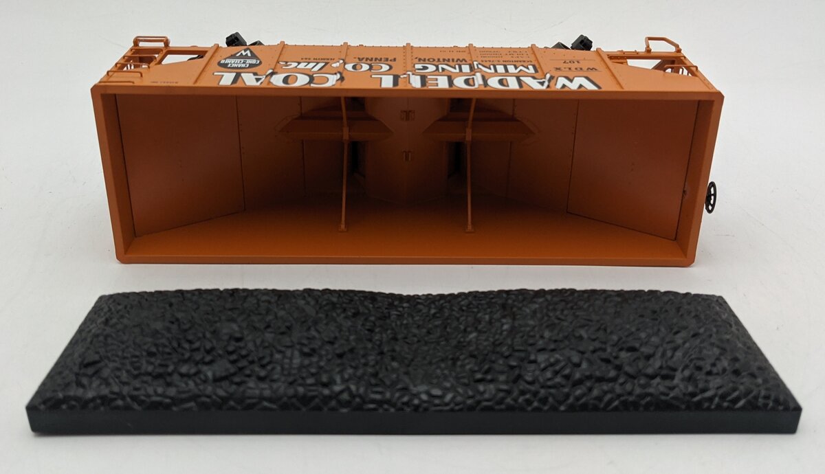 MTH 20-97200 O Waddell Coal MTHRRC 2007 Fish Belly Hopper Car w/Load #107 VG