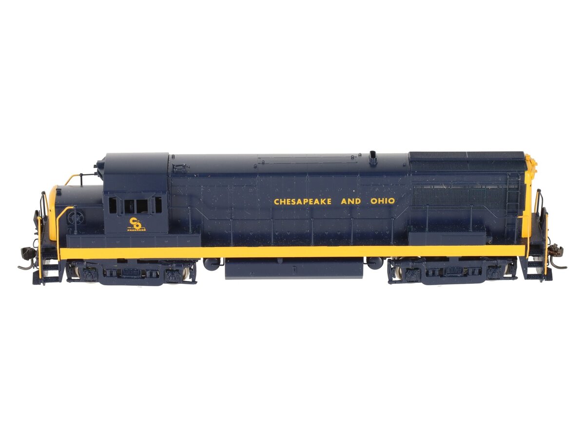 Oriental Limited HO BRASS C&O GE U25B 2500HP Diesel Engine Intermediate -Painted LN/Box