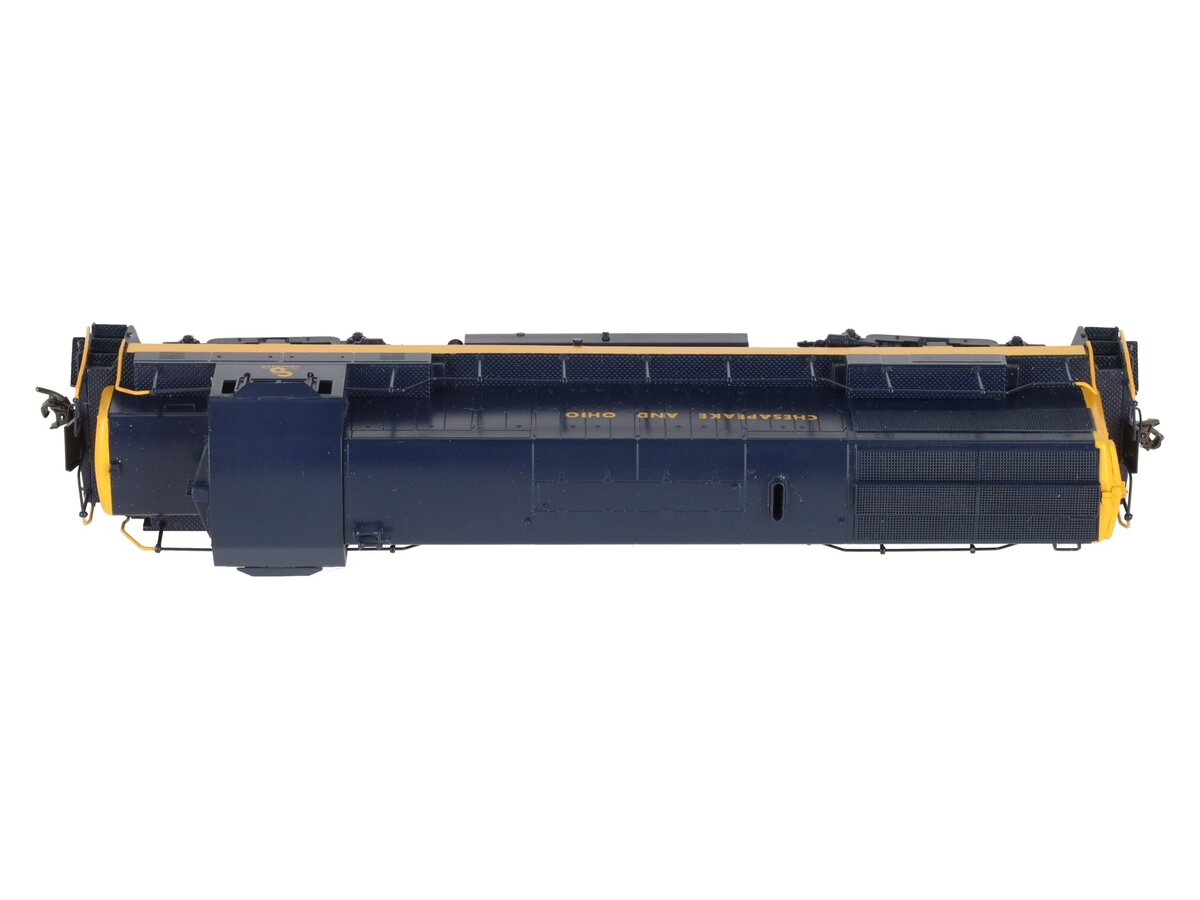 Oriental Limited HO BRASS C&O GE U25B 2500HP Diesel Engine Intermediate -Painted LN/Box