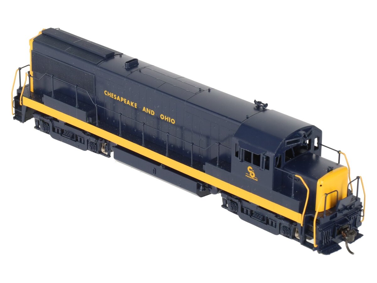 Oriental Limited HO BRASS C&O GE U25B 2500HP Diesel Engine Intermediate -Painted LN/Box