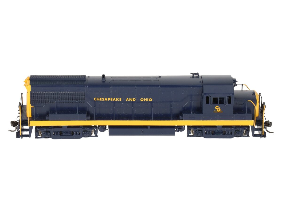 Oriental Limited HO BRASS C&O GE U25B 2500HP Diesel Engine Intermediate -Painted LN/Box