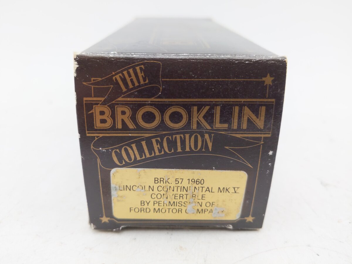 Brooklin Models BRK57 1:43 Lincoln Continental MK V Convertible EX/Box