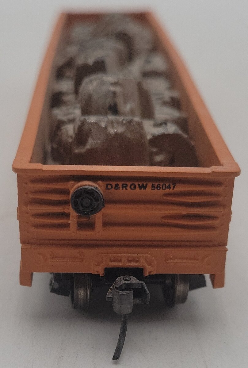 Athearn HO Scale Denver & Rio Grande Western Gondola Car #56047 EX