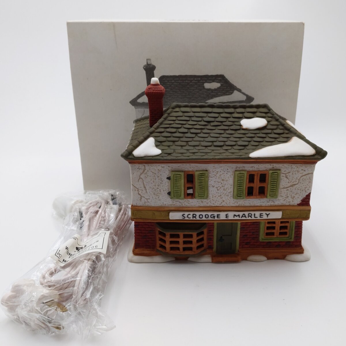 Dept 56 6500-5 Dickens Village: Scrooge & Marley House EX/Box