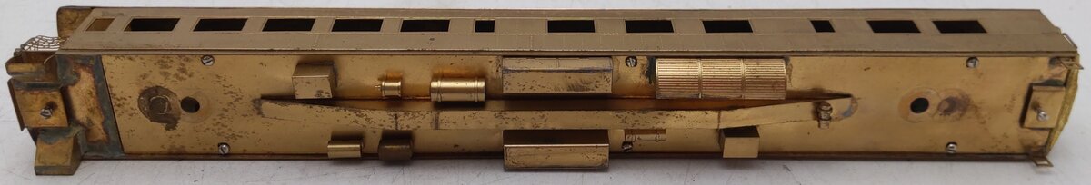 Lambert 800 HO Scale BRASS Observation Car - Unpainted EX/Box
