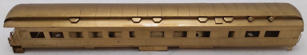 Lambert 800 HO Scale BRASS Observation Car - Unpainted EX/Box