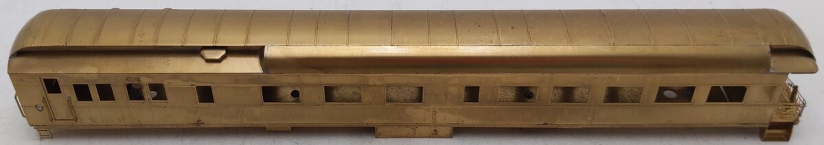 Lambert 800 HO Scale BRASS Observation Car - Unpainted EX/Box