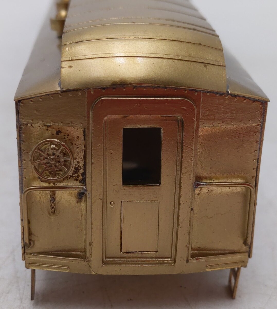 Lambert 800 HO Scale BRASS Observation Car - Unpainted EX/Box