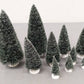 Dept 56 & Others Assorted Evergreen Trees, Shrubbery, and Scenery Materials [39] VG