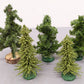 Dept 56 & Others Assorted Evergreen Trees, Shrubbery, and Scenery Materials [39] VG