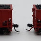 Bluford Shops 14062 N Scale Santa Fe 14-Panel 70-Ton 3-Bay Hopper Car 2 Pack