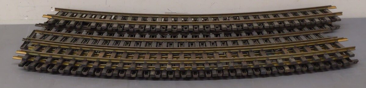 Aristo-Craft 30120 Brass 10 Ft. Diameter USA Style Curved Track Section [9]